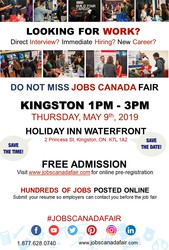 Kingston Job Fair – May 09th,  2019