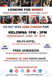 Kelowna Job Fair - May 19th,  2019